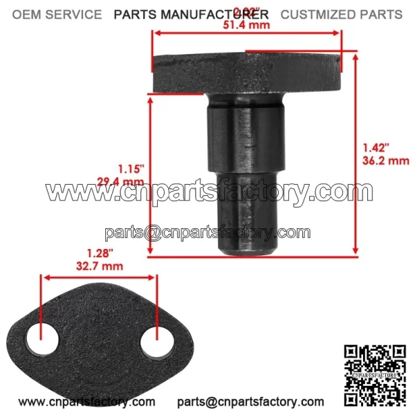 Hydraulic Pump Support Pin For Massey Ferguson 135 140 155 158 178 396 298 4255 - Image 2