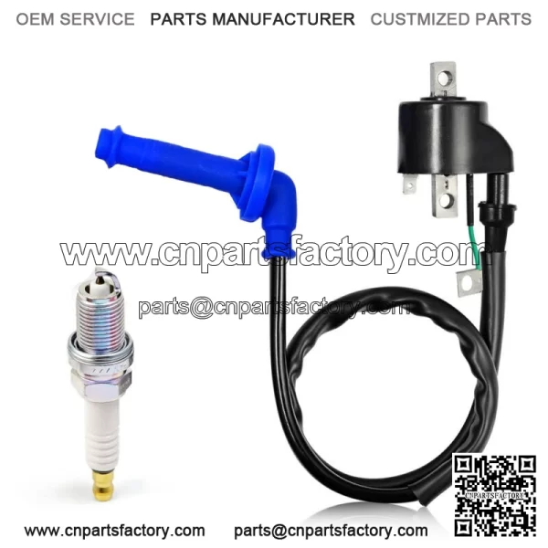 Ignition Coil & Spark Plug For Honda TRX450ER TRX450R 2006-2014 30500-HP1-003