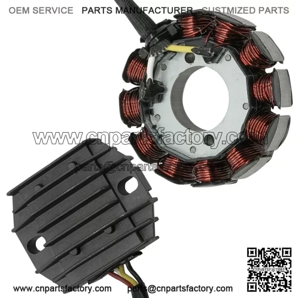 Stator & Regulator Rectifier for Yamaha YFZ450 2004 2005 2006 2007 2008 2009-13 - Image 4