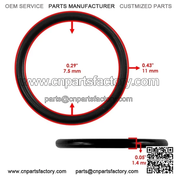 705501880 Rear Differential O-Ring For Can-Am Commander 1000 2014-2015 - Image 2