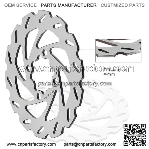 Rear Brake Disc Rotor for Yamaha Raptor 700 YFM 700R YFZ450R 2006 2007 2009-2023 - Image 3