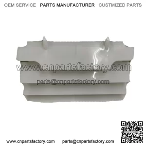 White Kawasaki Radiator Guard KX125 KX250 KX500 KX 125 250 500  14037-1099-RZ