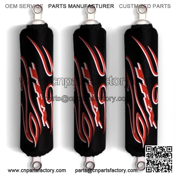 Black Shock covers Honda ATV TRX 450 R ER TRX450 R (Set of 3)
