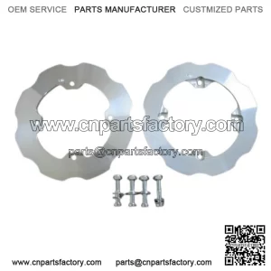 Aluminum Dual Sprocket Guard Yamaha YFZ450 YFZ 450 Year 2006-14