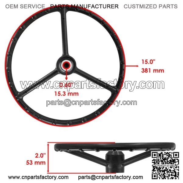 5088778 Steering Wheel For New Holland / Fiat 480 54C JUNIOR - Image 2