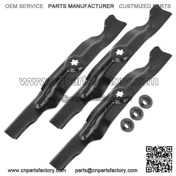 112-0316 112-0330 50" Deck Blade & Nut For Toro LX500 SL500 GT2100 GT2200
