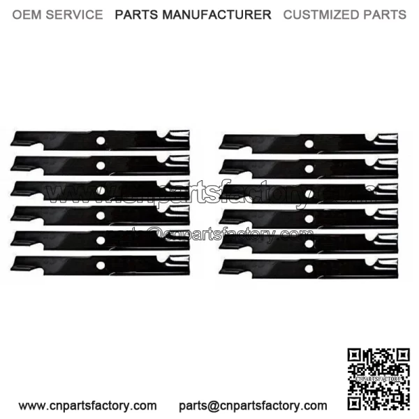 12PK Oregon 92-031 Lawn Mower Blades For 60" Exmark Lazer Z 103-6383 103-6393