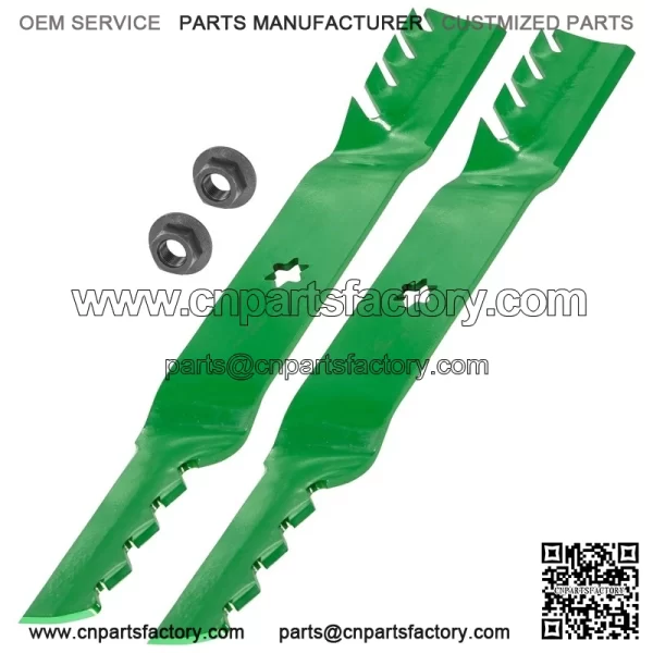112-0315 1120315 42" Deck Blades w/ Nuts for Toro LX420 LX423 LX425 LX426 LX427