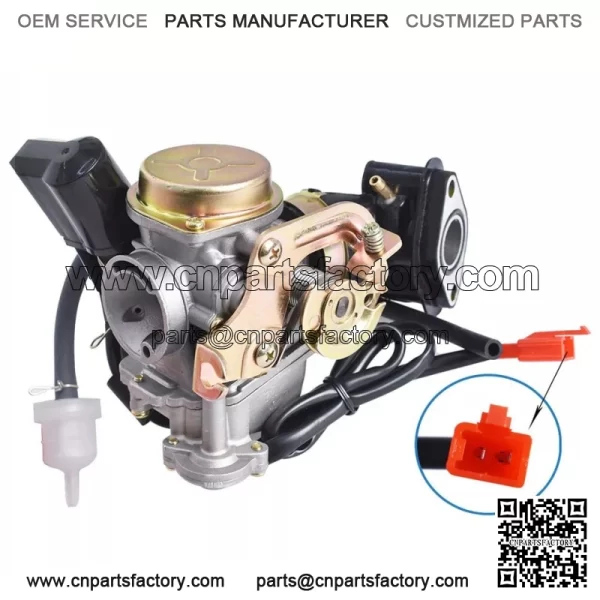 GY6 50cc 100cc Big Bore Carb Carburetor 139QMB 139QMA Scooter Moped ATV 19mm - Image 5