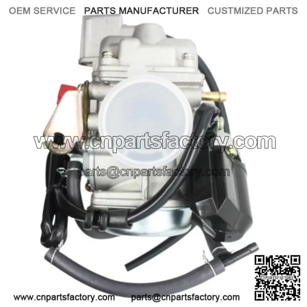 Electric Choke Auto 24mm Carb Carby Carburetor GY6 125 150cc Quad Bike ATV Buggy - Image 2