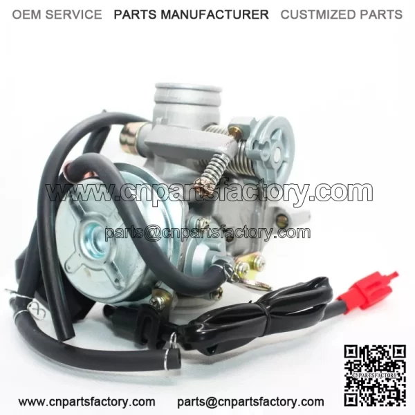 Electric Choke Auto 24mm Carb Carby Carburetor GY6 125 150cc Quad Bike ATV Buggy - Image 5