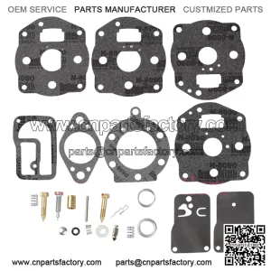 Carburetor Kit For Briggs & Stratton 694056 491539 422447 40A777 42A707 655CC