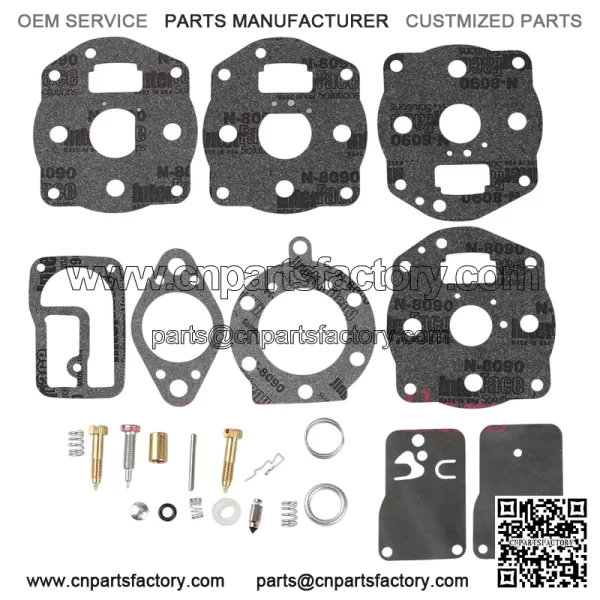 Carburetor Kit For Briggs & Stratton 694056 491539 422447 40A777 42A707 655CC