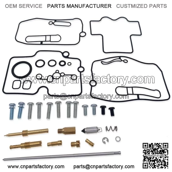 For Honda TRX450R TRX450ER Carburetor Repair Carb Rebuild Repair kit 2006-2014 - Image 3