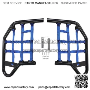 Aluminum Side Steps Nerf Bars Foot Guard Pegs For Yamaha Raptor 700 YFM700R