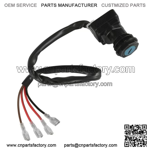 Polaris Scrambler 500 1996-1998 Ignition Key Switch - Image 3