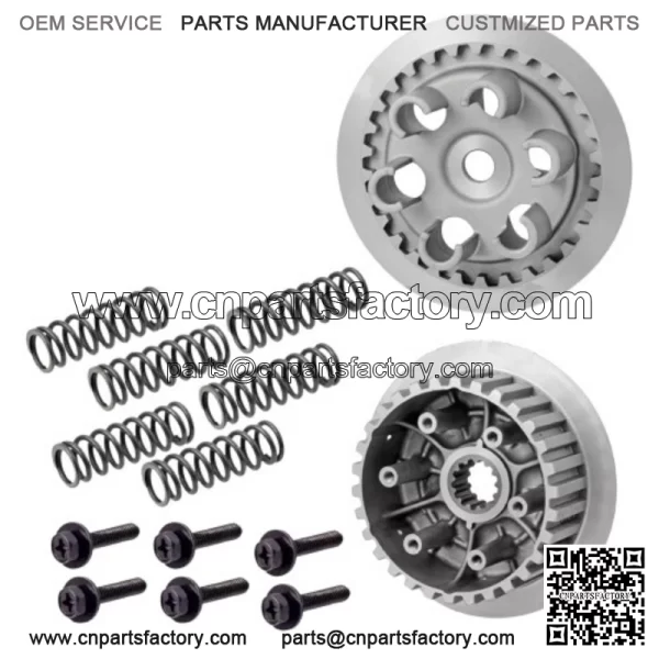YAMAHA Clutch Center Inner Hub Outer Pressure Plate Springs Kit For 04-09 YFZ450