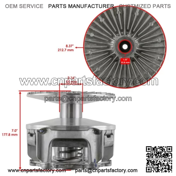 Primary Clutch Kit For Polaris RZR Pro S / RZR Pro S4 2025 - Image 2