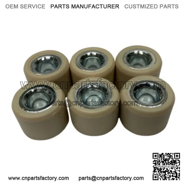 14gm Scooter Front Drive Variator Clutch Roller Weights 18mm x 14mm-6pc-150cc