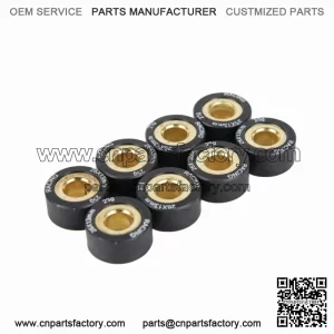 8PCS 26*13 25G Motorcycle Scooter AN400 Variator Weight Roller Clutch Pulley