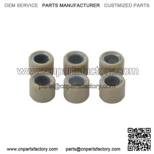 (6pcs/set) Variator Weight Roller Clutch Pulley For GY6 50 139QMB Moped 16X13mm
