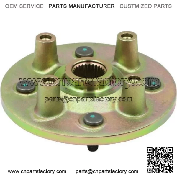 Wheel Hub - Front, UTV, Hisun, 700cc, 27 Spline Trivalent zinc