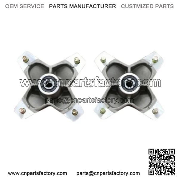2 x NEW front hubs + studs seals bearings Yamaha Raptor 700 660 YFZ450 YFZ450r - Image 2