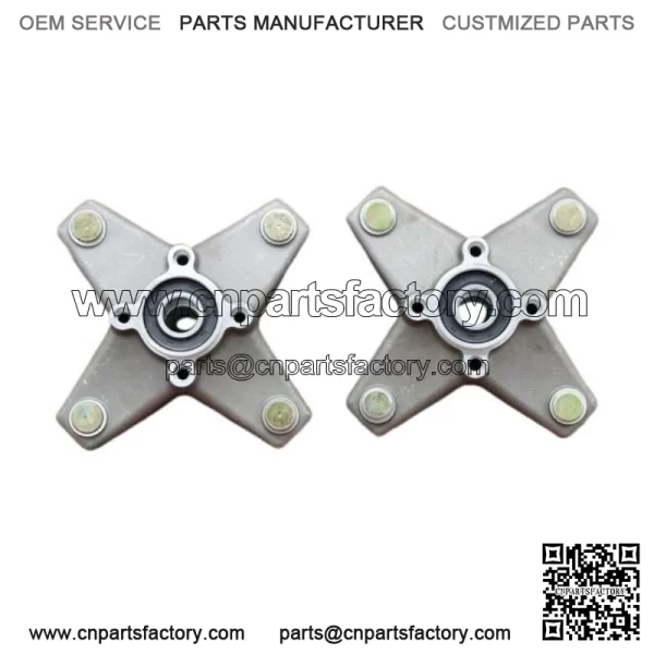 2 x NEW front hubs + studs seals bearings Yamaha Raptor 700 660 YFZ450 YFZ450r - Image 3