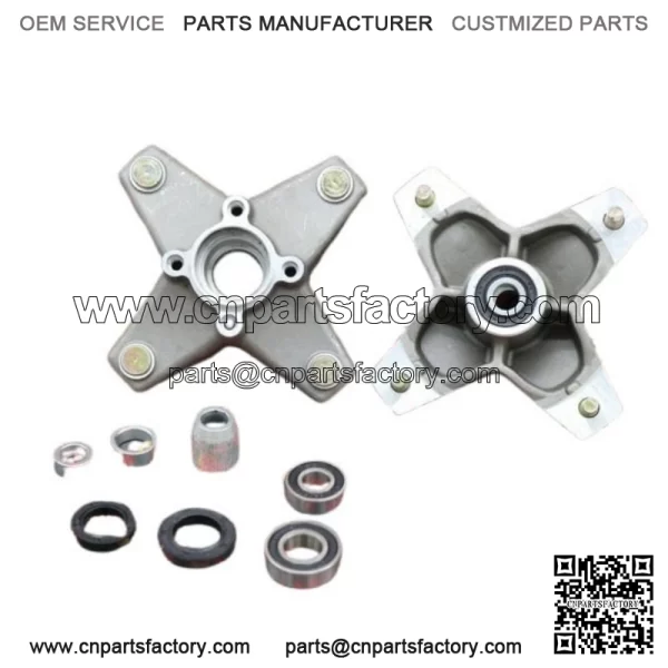 2 x NEW front hubs + studs seals bearings Yamaha Raptor 700 660 YFZ450 YFZ450r - Image 5