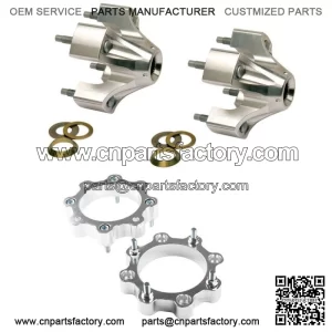 Extended Rear Hubs Front Wheel Spacers Widening Kit For Yamaha YFZ450, 450R
