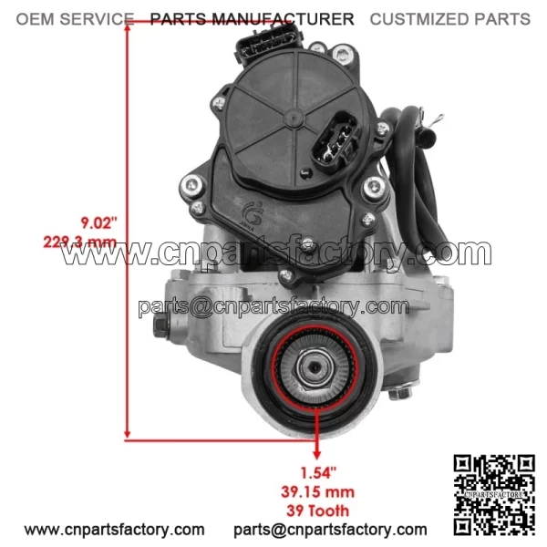 Complete Front Differential For Yamaha 5Km-46160-15-00 5Km-46160-12-00 Aluminum alloy color - Image 3