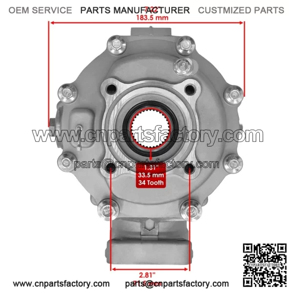 Rear Differential For Honda Sportrax 250 TRX250EX 2001-07 41300-HN6-010 - Image 2