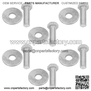 Hex Bolt Screw with Washer For 1/2-20 x 1 1/2 Grade 8 Fine Thtaad Zinc Plated