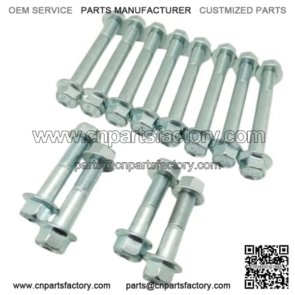SPECBOLT ATV FRONT SUSPENSION BOLT KIT FOR HONDA TRX450R TRX450ER SHOCK & A-ARMS - Image 4