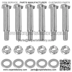 2108765SM 2108765 Deck Wheel Bolt for Briggs & Stratton Ferris Murray / 714760SM