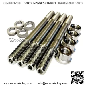 YFZ450R YFZ 450R Head Studs Stud Kit Titanium After Market Stronger Upgrade