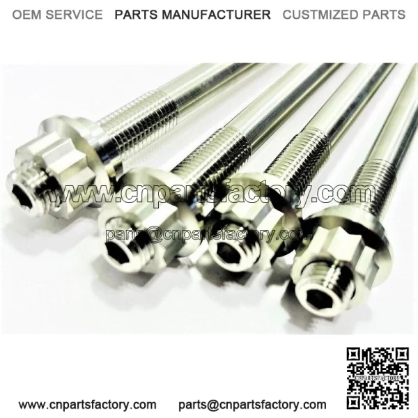 YFZ450R YFZ 450R Head Studs Stud Kit Titanium After Market Stronger Upgrade - Image 2