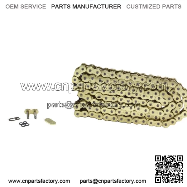 Gold 520 Chain O-Ring Drive Chain Yamaha for YFZ450R YFZ 450 RSE Raptor 700