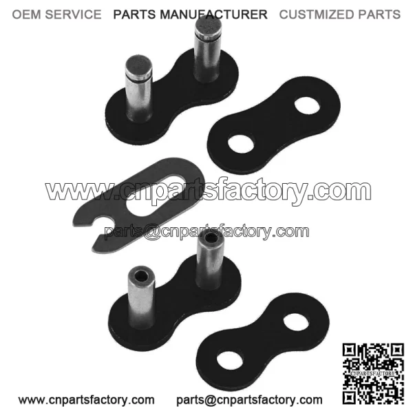 Black Drive Chain for Yamaha YFZ450R YFZ450X 2009-2018 - Image 4