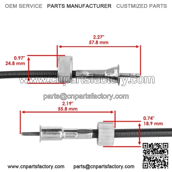 Tachometer Cable For Ford 641 700 701 740 741 800 801 840 841 900 901 941 2000 - Image 2