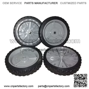 CRAFTSMAN OEM 7" WALK-BEHIND PUSH MOWER WHEELS 4PK FITS MOST MOWERS HUSQARNA