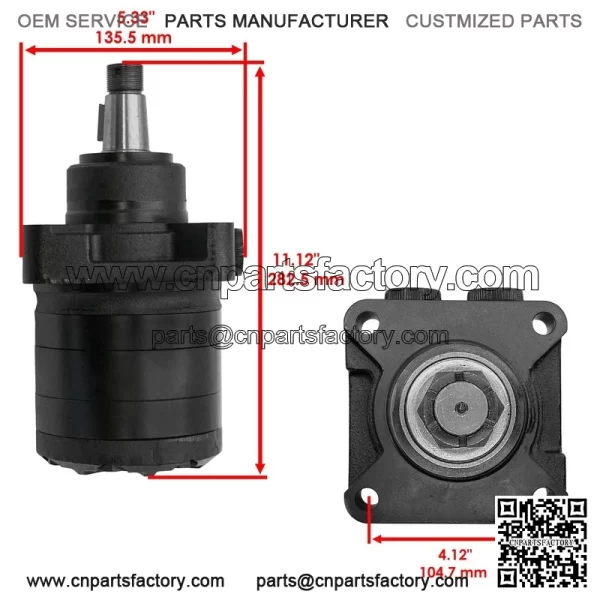 103-6988 1-523328 TF0240US081AADD Hydraulic Wheel Motor for Toro Exmark - Image 2