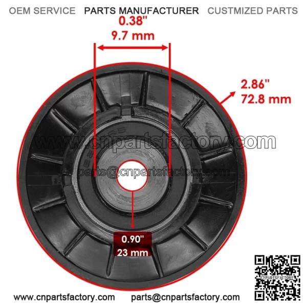 AM115682 AM128646 M114763 Drive Pulleys & Belt For John Deere GT242 GT262 GT275 - Image 3