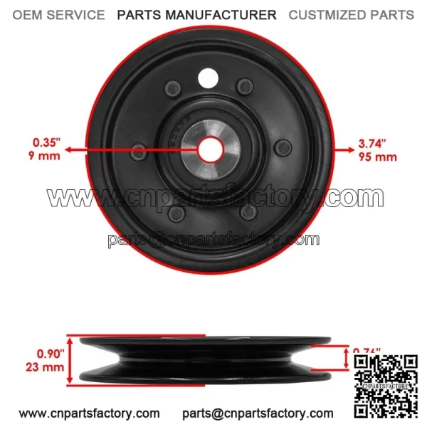 AM103018 AM121238 Drive Idler Pulley For John Deere S80 S82 S92 - Image 2