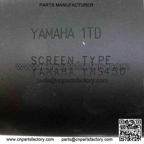 YAMAHA YFZ450R YFZ450X 2009-2025 EXHAUST PIPE MUFFLER STOCK PIPE NEW! SILENCER - Image 3
