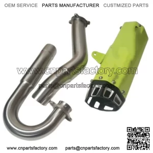 Yellow Gen 2 Full Exhaust Yamaha YFZ 450R YFZ 450X All Years