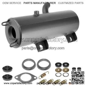 Polaris Scrambler 500 4X4/2X4 2000-2004 Exhaust Muffler Silencer Kit