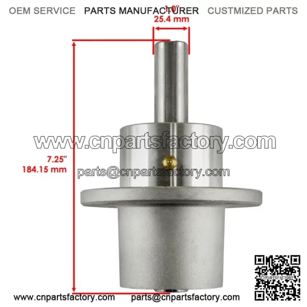 52" Deck Spindles & Blade w/ Bolt kit for Scag SMZ-52 SSZ-18CV SSZ-20CV SSZ-22CV - Image 2