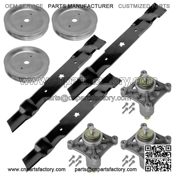 54" Deck Spindle with Pulley & Blade for Dixon D26BH54 960460013 532129861