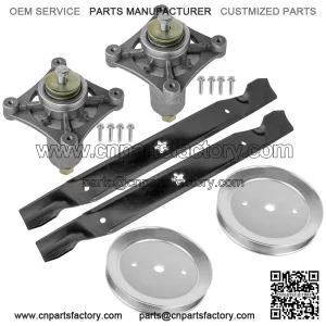 42" Deck Spindle & Pulley for Dixon D19KH42 D20KH42 960410230 960460043